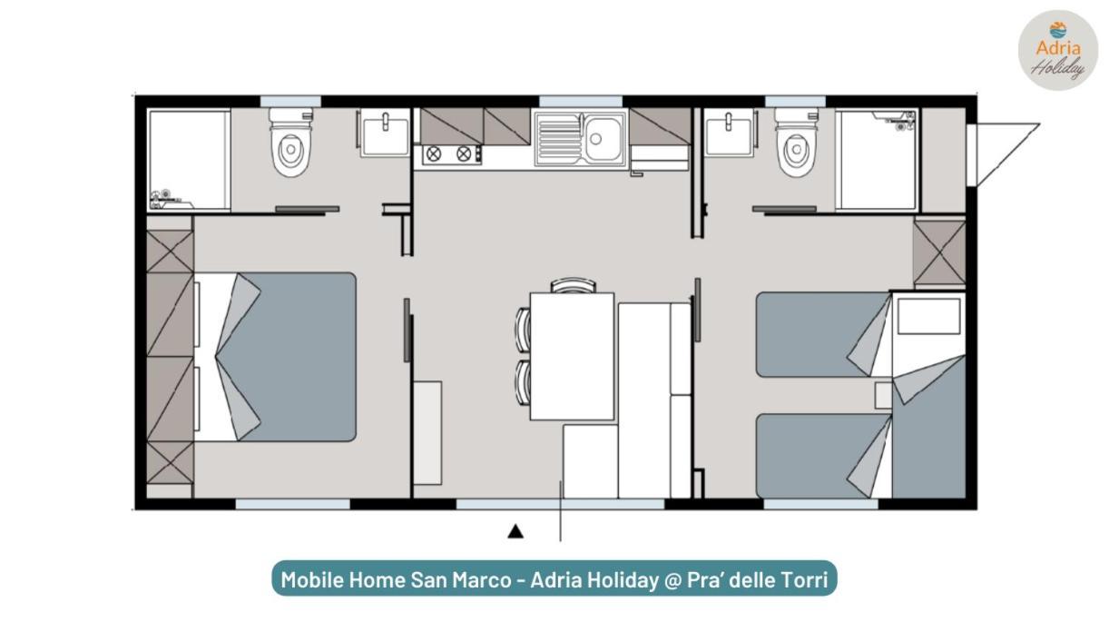 Pra' Delle Torri - Adria Holiday Mobile Homes Caorle Extérieur photo