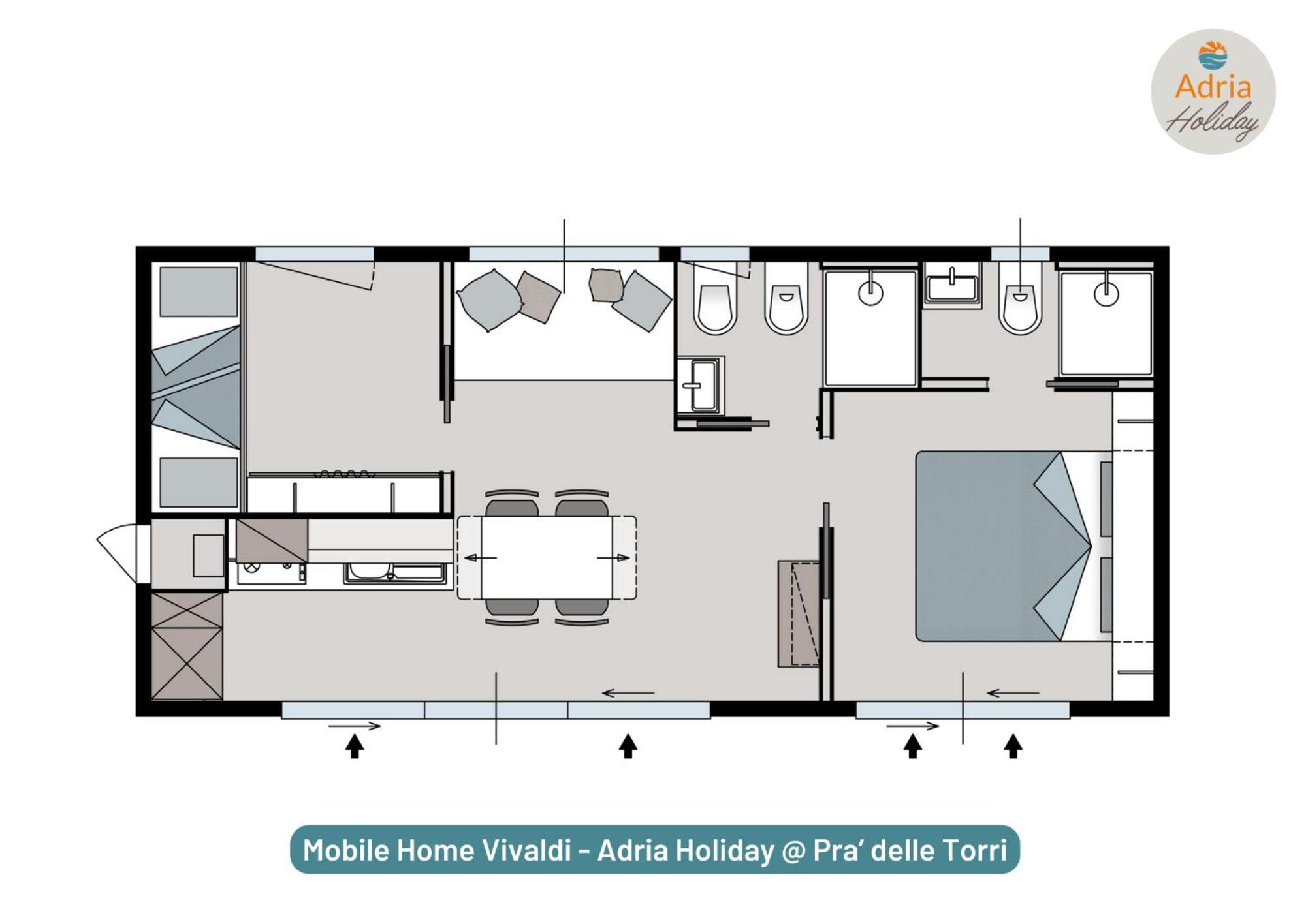 Pra' Delle Torri - Adria Holiday Mobile Homes Caorle Extérieur photo